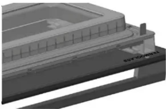 BARAZZA 1FEVEMCN - Reinigung der backofentür Aus- und Einbau der Innengläser der Tür - 3