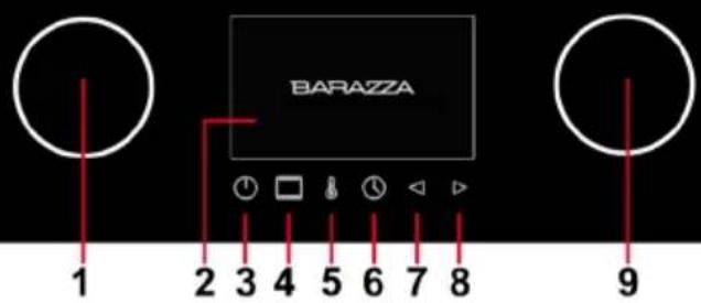 BARAZZA 1FEVEMCN - Bedienfeld - 1