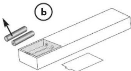 VINCENT SV737 - Remplacement/Insertion des piles - 2