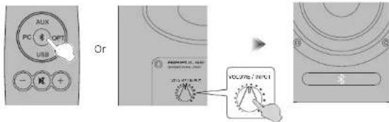 Airpulse A100 - Mode source Bluetooth - 1