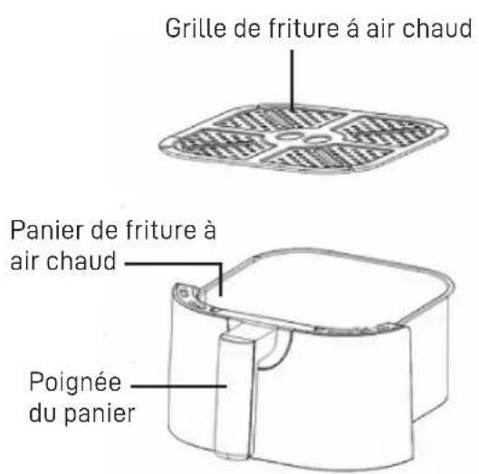 WestBend AFWB5QBK13 - DIAGRAMME DU PRODUIT - 1