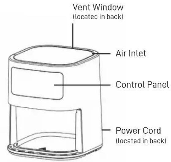 WestBend AFWB5QBK13 - PRODUCT DIAGRAM - 2