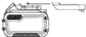 DEWALT DCMBA572 - Transport de la batterie FLEXVOLTTM - 1