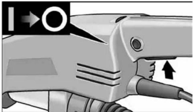 Flex GE 7 - Включение и выключение электроинструмента - 2