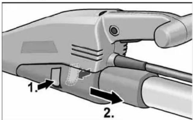 Flex GE 7 - Uporaba podaljška (dodatna oprema) - 2