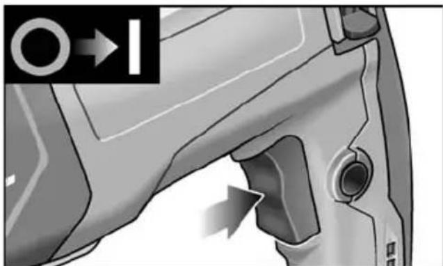 Flex CHE 228 R - Elektröörista sisselülitamine - 1