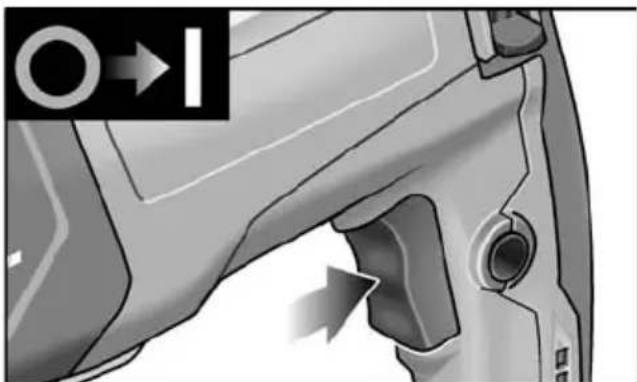Flex CHE 228 R - Innkopling av elektroverktøy Uten Iås: - 1