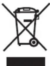 Donnerberg Miniberg MG111 - Meaning of the symbol „crossed out waste container“ - 1