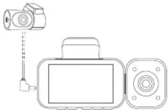 Rexing V5C - Camma posteriore deve acquistare separatamente - 1