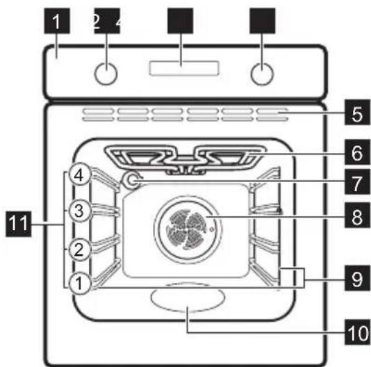 ELECTROLUX COFGH40BK - Vue d'ensemble - 1