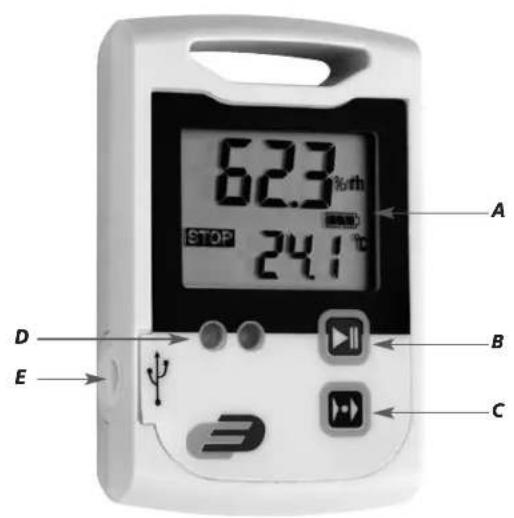 Dostmann Electronic LOG110 - LOG100/110 - Data logger - 4