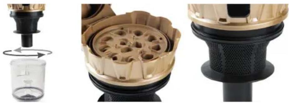 DOMO DO7297S - VACIAR Y LIMPIAR EL DEPÓSITO DE POLVO - 2