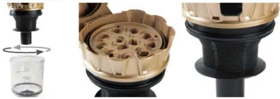 DOMO DO7297S - VYPRÁZDNĚNÍ A ČIŠTĚNÍ ZÁSOBNÍKU PRACHU - 2