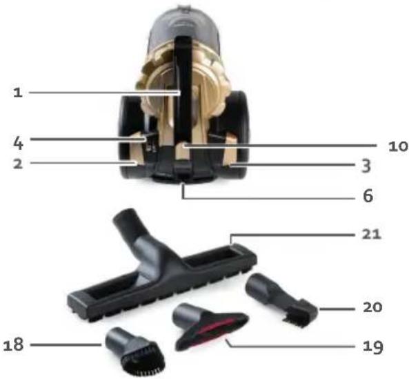 DOMO DO7297S - PARTS - 3