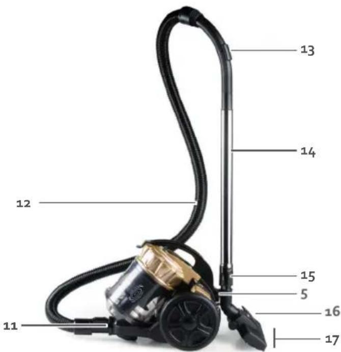 DOMO DO7297S - TEILE - 1