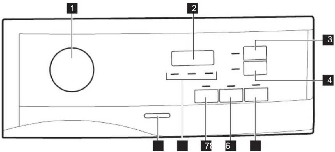 AEG TP7060TW - BANDEAU DE COMMANDE - 1