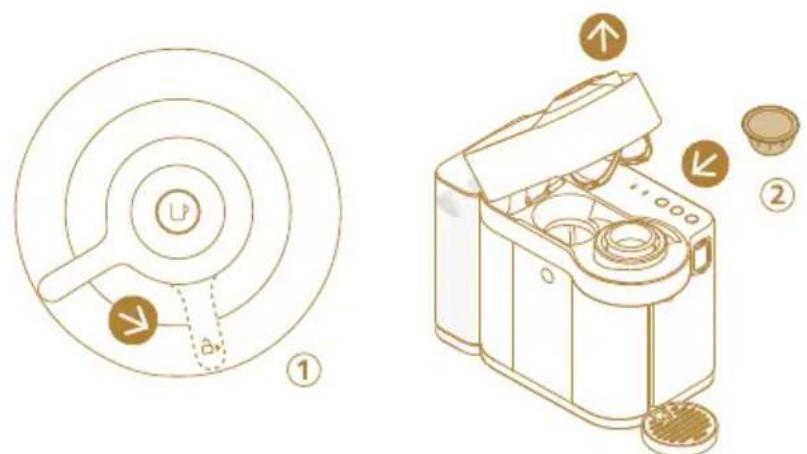 DELONGHI Nespresso Vertuo Lattissima - Préparation du café - 2