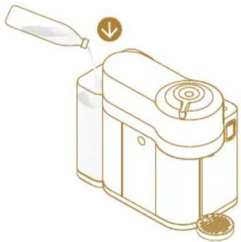 DELONGHI Nespresso Vertuo Lattissima - Préparation du café - 1