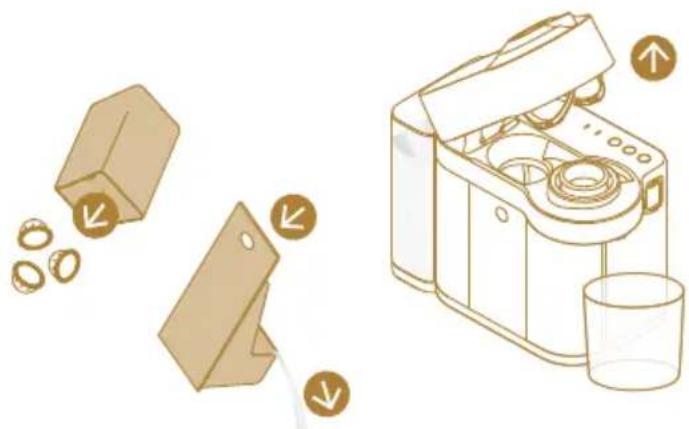 DELONGHI Nespresso Vertuo Lattissima - Cycle de nettoyage - 4