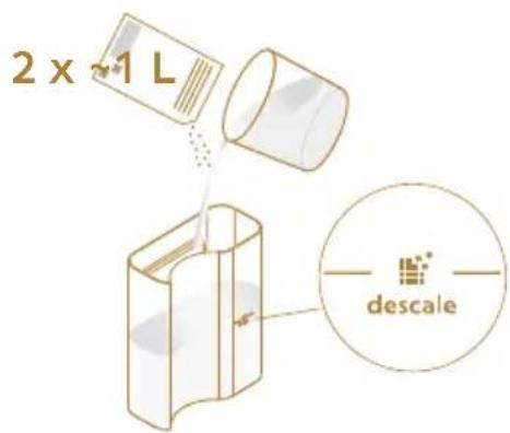 DELONGHI Nespresso Vertuo Lattissima - Détartrage - 7