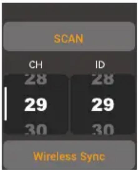 GODOX X3 C - Réglage de numéro d'identification - 1