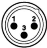 Audac CAP412 - XLR: - 1