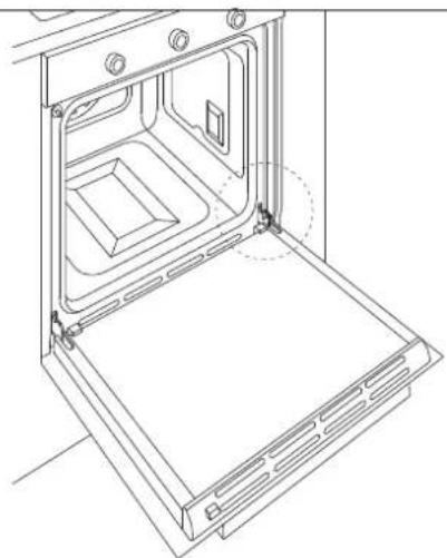 BERTAZZONI FMOD6115VLB2 - RENGÖRING AV UGNSLUCKANS INVÄNDIGA GLAS - 1