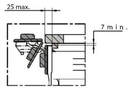 BERTAZZONI FMOD6115VLB2 - INSTALLATION SUR COLONNE - 2