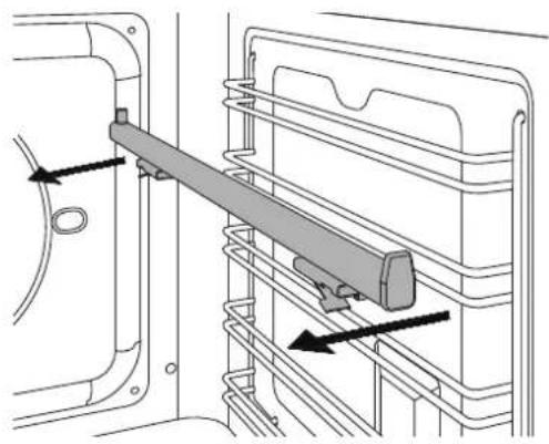 BERTAZZONI FMOD6115VLB2 - Retrait des guides téléscopiques - 1