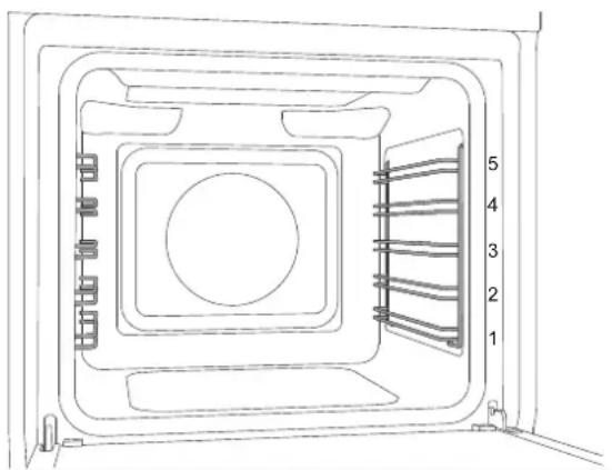 BERTAZZONI FMOD6115VLB2 - PLACERING AV GALLER - 1