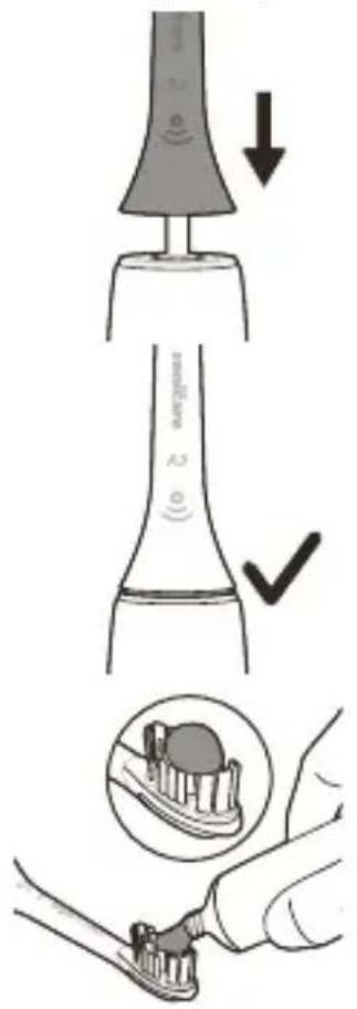 PHILIPS Sonicare DiamondClean Prestige 9900 HX9994 - Dantu valymo nurodymai - 1
