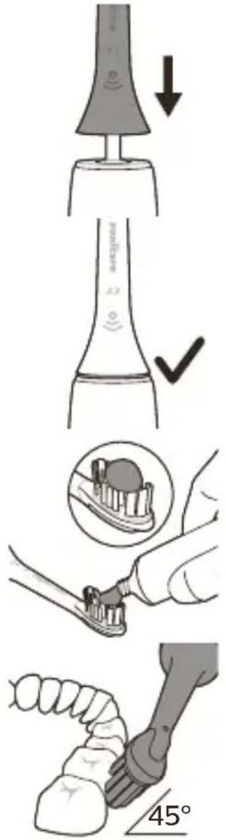 PHILIPS Sonicare DiamondClean Prestige 9900 HX9994 - Zobu tīnīsanas norādījumi - 1