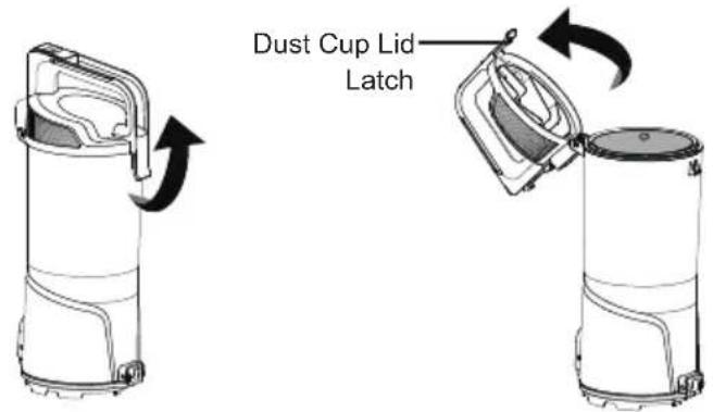Vacmaster UC0501 - Cleaning the Felt Filter and Primary Filter - 1