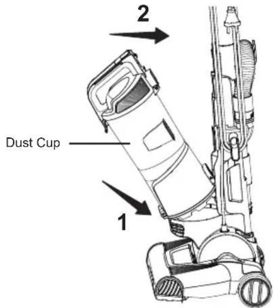 Vacmaster UC0501 - Emptying the Dust Cup - 4