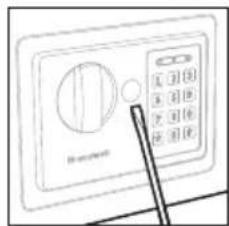 HONEYWELL 5605B - OVERRIDE ACCESS KEY - 1
