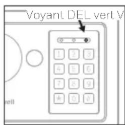 HONEYWELL 5605B - PROGRAMMATION D'UN NOUVEAU CODE D'UTILISATEUR - 1