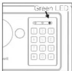 HONEYWELL 5605B - PROGRAMMING NEW USER CODE - 1