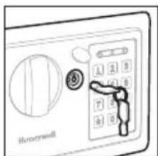 HONEYWELL 5605B - LLAVE DE ACCESO MANUAL - 2