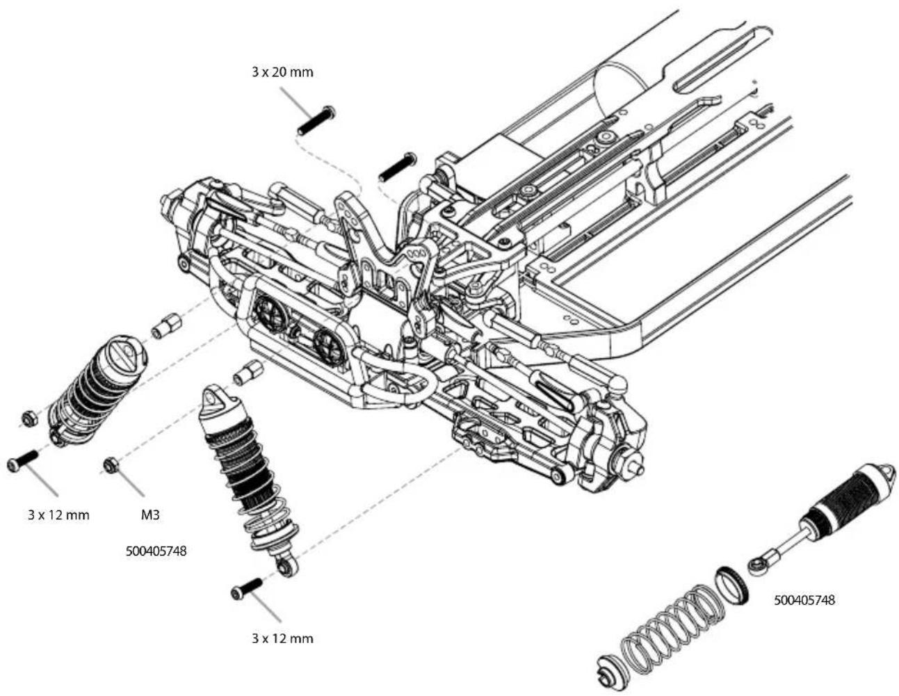 Carson Cage Buster - MONTAGE STABILISATOREN · SWAY BAR ASSEMBLY - 3