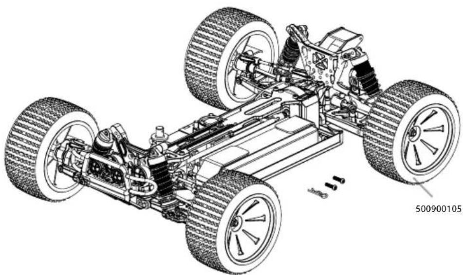 Carson Cage Buster - MONTAGE RÄDER·WHEEL ASSEMBLY - 2