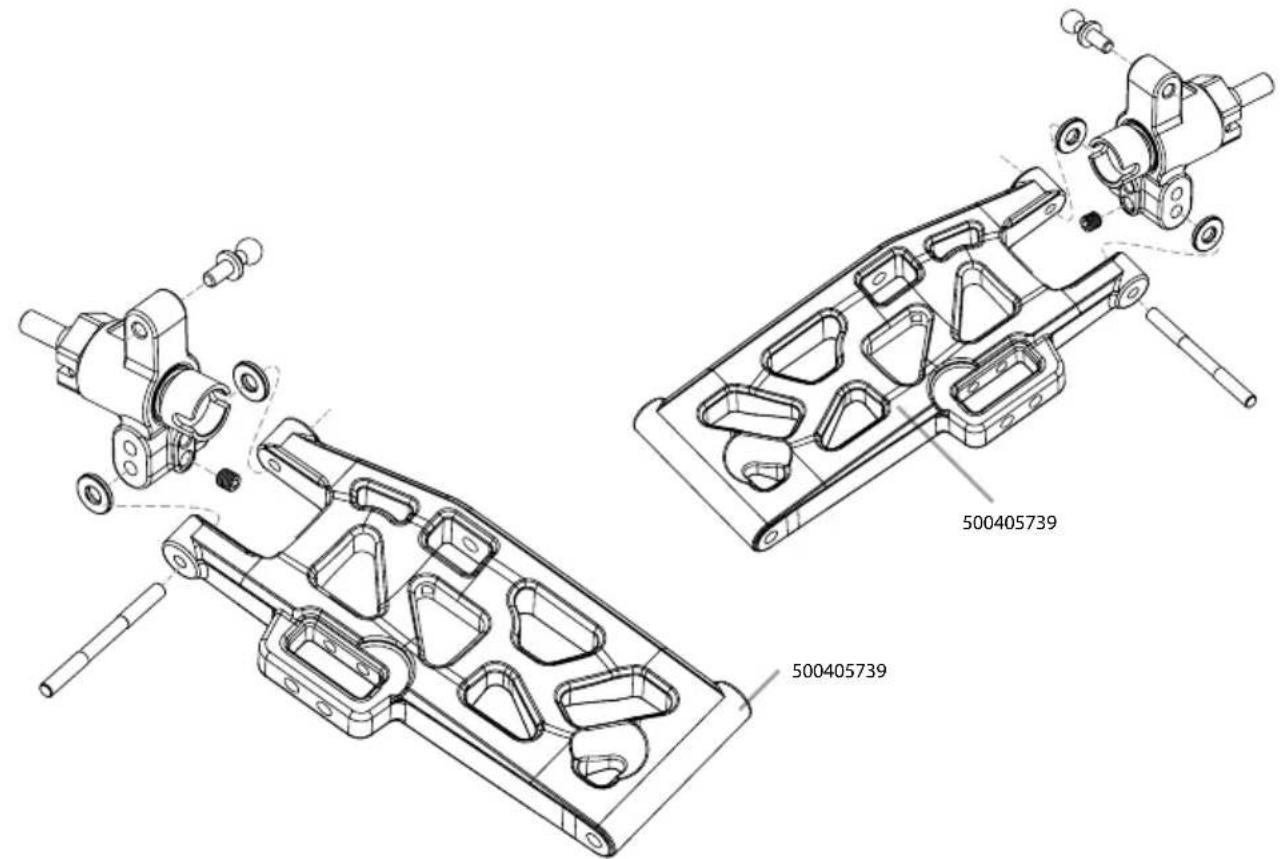 Carson Cage Buster - MONTAGE QUERLENKER · SUSPENSION ARMS ASSEMBLY - 8