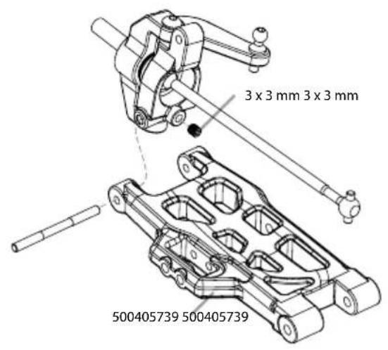 Carson Cage Buster - MONTAGE QUERLENKER · SUSPENSION ARMS ASSEMBLY - 1