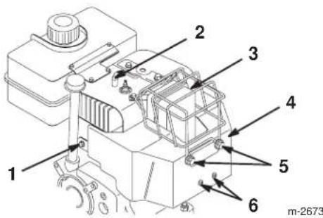 TORO 38053 - Dépose de la boîte de chauffage du carburateur - 1