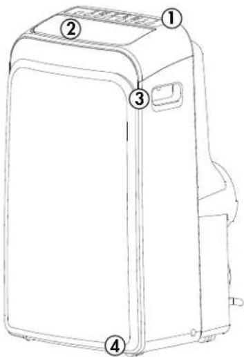 DANBY DPA060B1WDBRF - Front - 1
