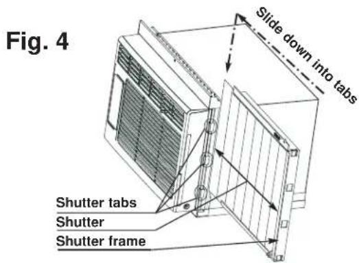 DANBY DAC120EUB2GDB - Assembly of the side curtains to the cabinet. - 2