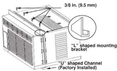 DANBY DAC120EUB2GDB - Assembly of the side curtains to the cabinet. - 1