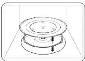SAMSUNG MG32DG4524AT - Plato giratorio - 1