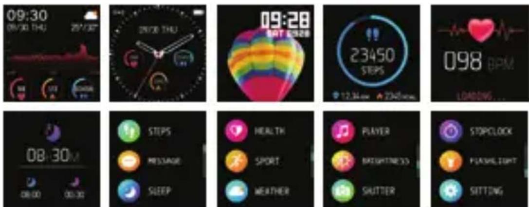 DCU Curved Glass - INTRODUCTION TO SMARTWATCH FUNCTIONS - 1