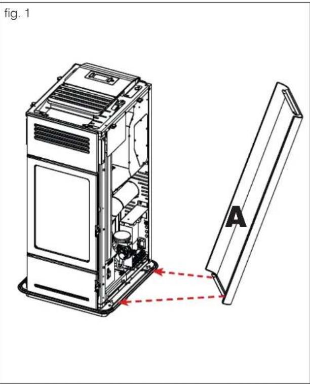 EDILKAMIN MILLA H 12 - VERIFICA DELL' ALLACCIAMENTO ELETTRICO (posizionare la presa di corrente in un punto facilmente accessibile) - 2