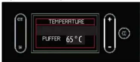 EDILKAMIN MILLA H 12 - Impostazione delle Temperature dell'acqua("TEMPERATURE" a display) - 4